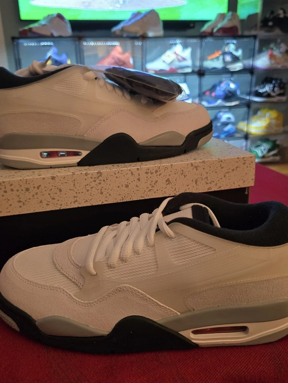 Air Jordan 4 RM White Light Smoke